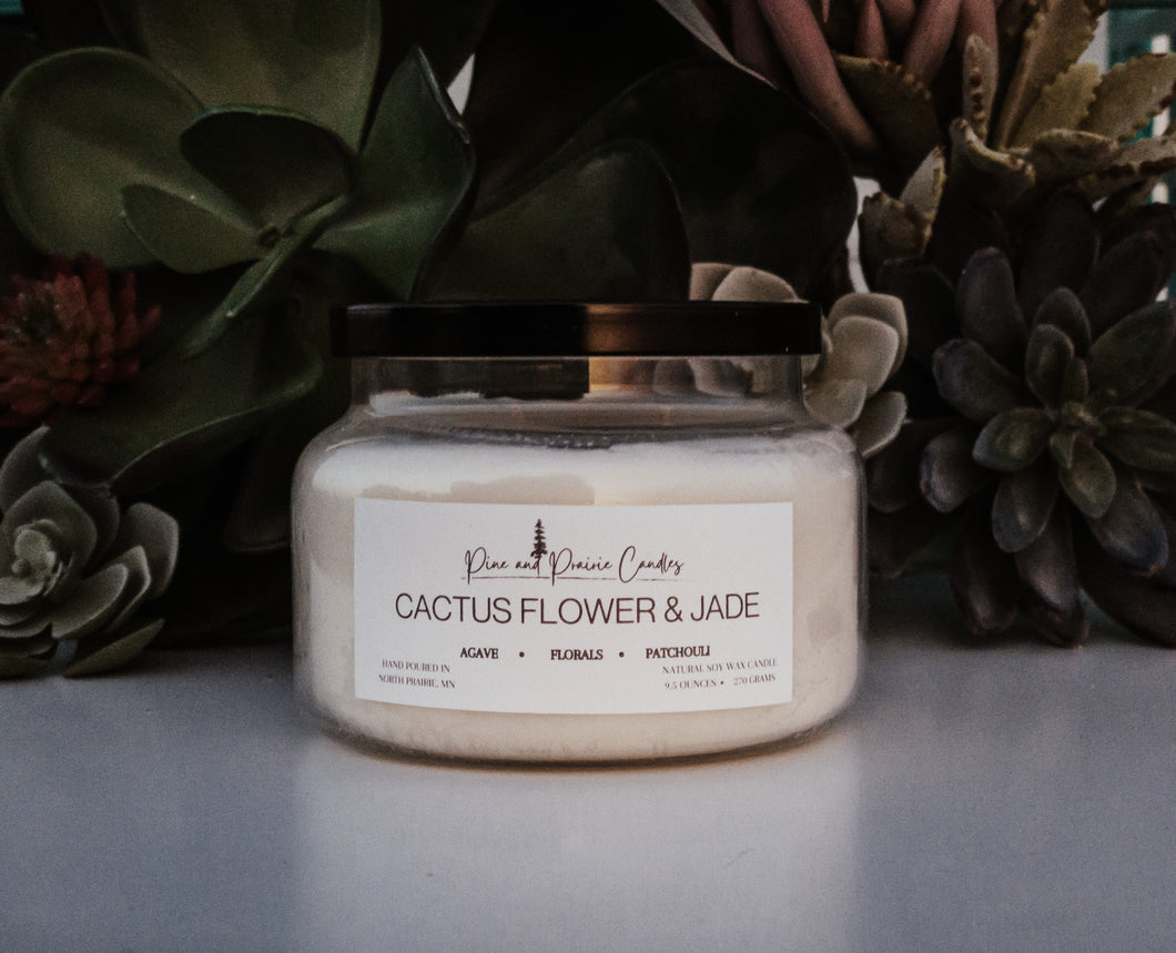 Cactus Flower & Jade